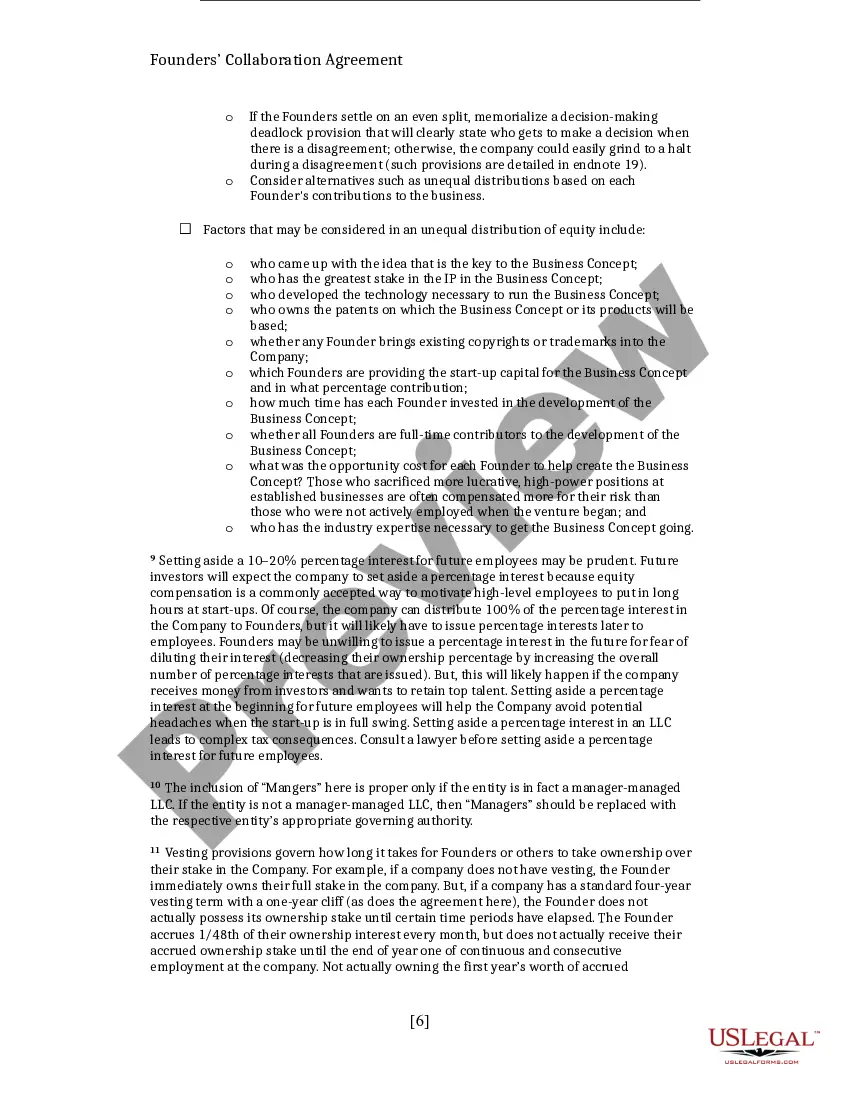Get Founders Collaboration Agreement Preview Founders Collaboration Agreement