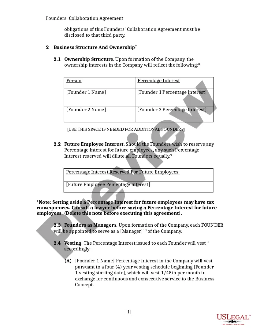 Get Founders Collaboration Agreement Preview Founders Collaboration Agreement