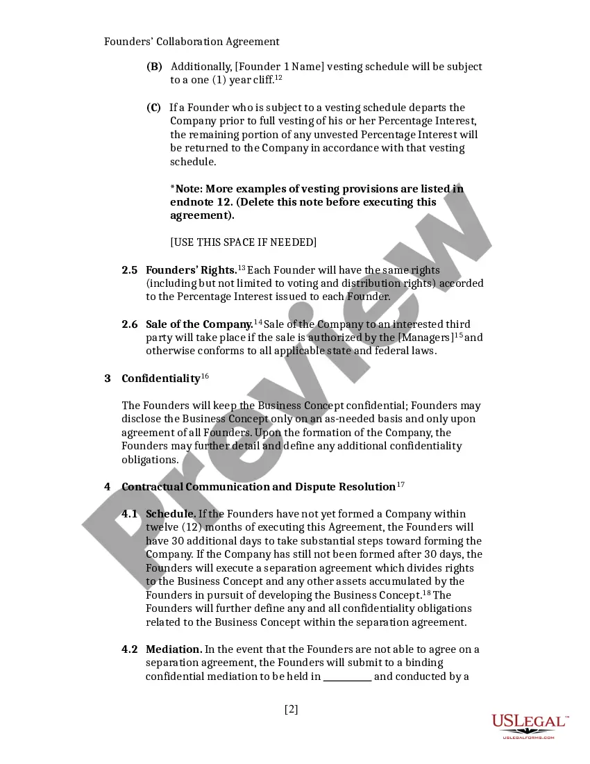 Get Founders Collaboration Agreement Preview Founders Collaboration Agreement
