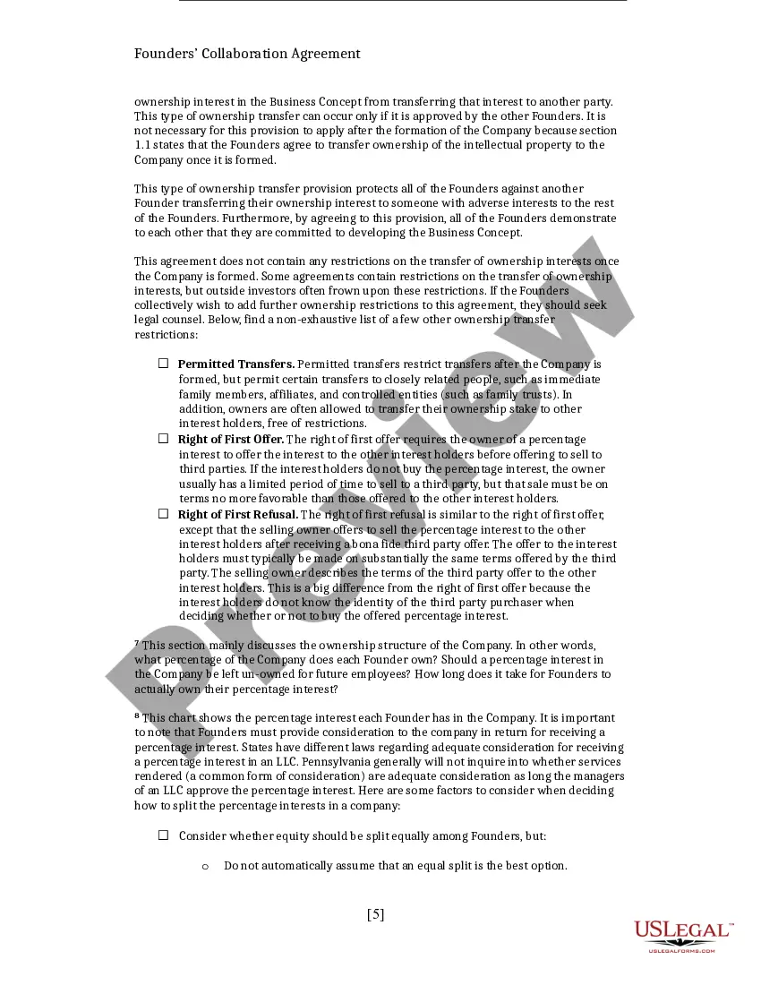 Get Founders Collaboration Agreement Preview Founders Collaboration Agreement