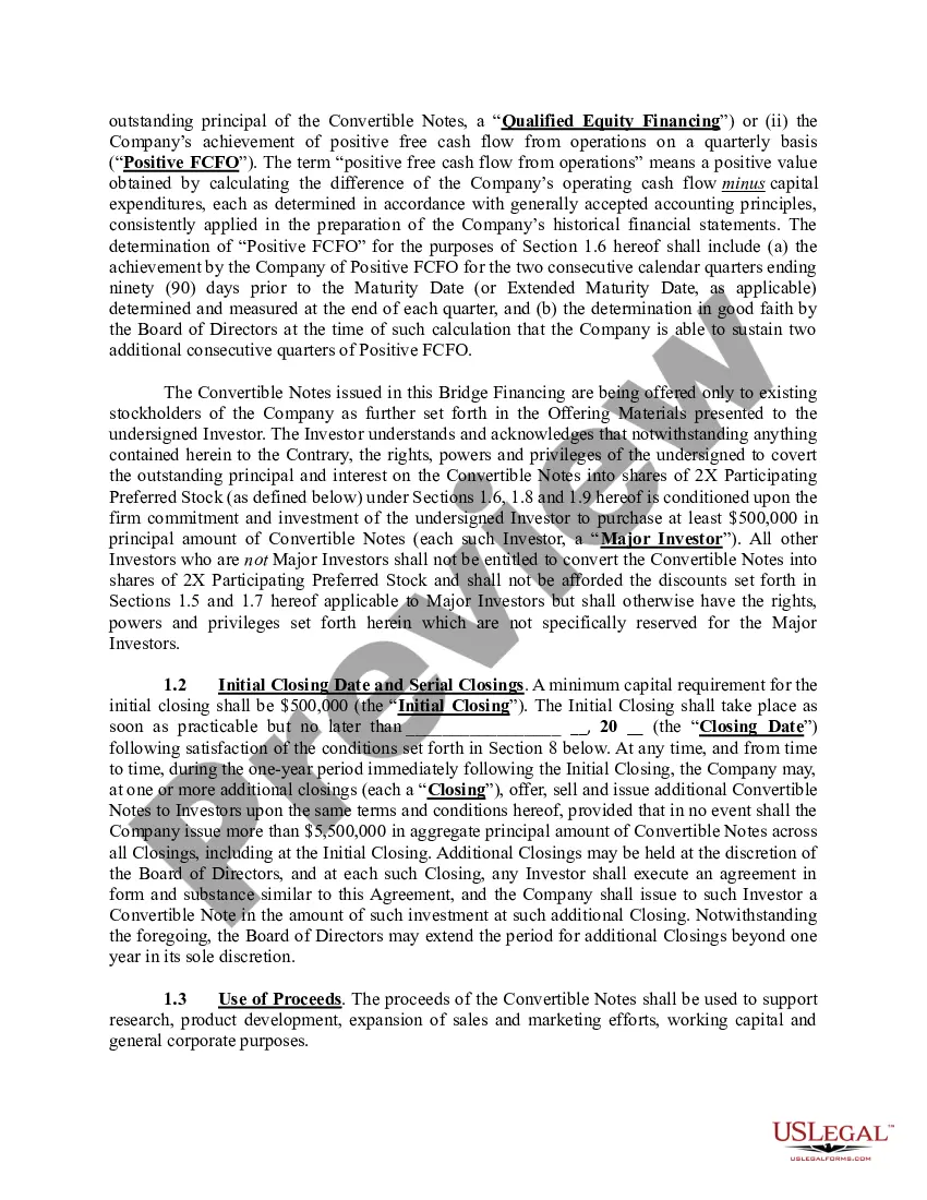 Get Convertible Note Subscription Agreement Preview Convertible Note Subscription Agreement