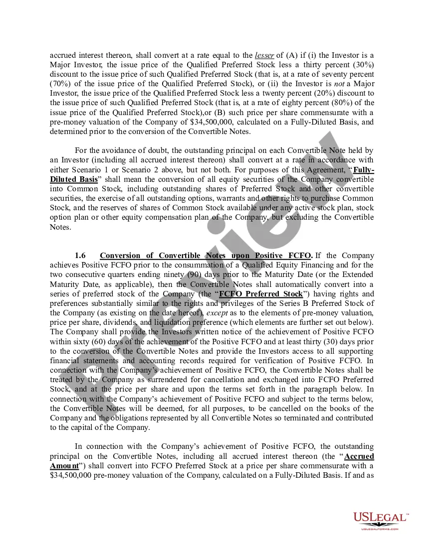 Get Convertible Note Subscription Agreement Preview Convertible Note Subscription Agreement