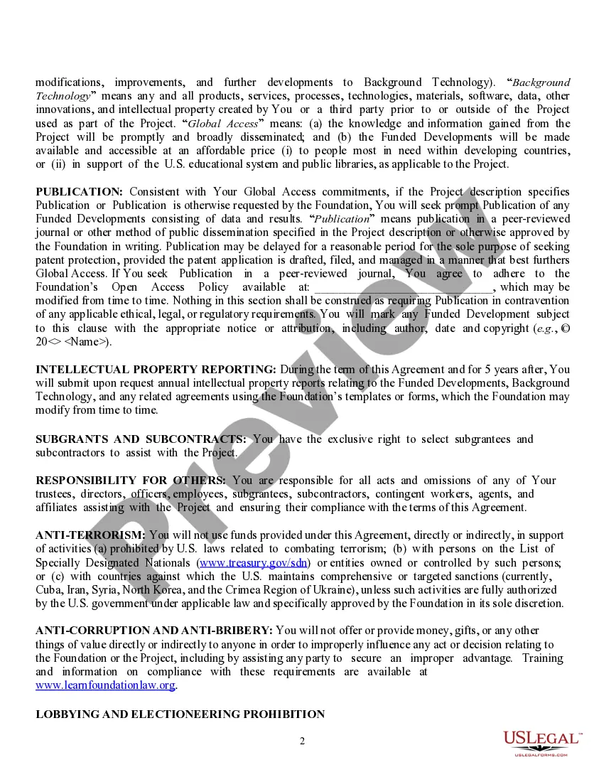 Get Terms and Conditions Project Support Grant Agreement Preview Terms and Conditions Project Support Grant Agreement