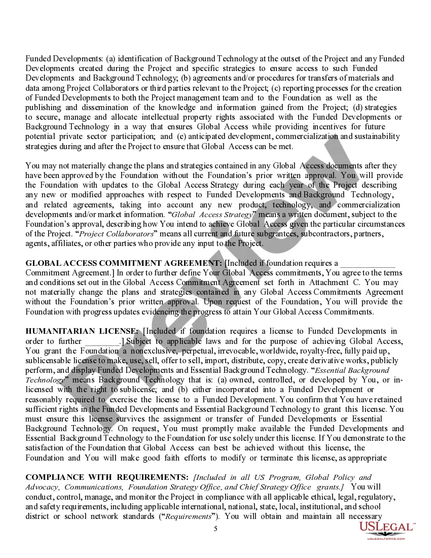 Get Terms and Conditions Project Support Grant Agreement Preview Terms and Conditions Project Support Grant Agreement