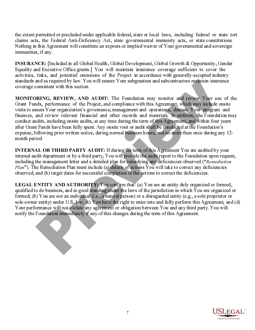 Get Terms and Conditions Project Support Grant Agreement Preview Terms and Conditions Project Support Grant Agreement