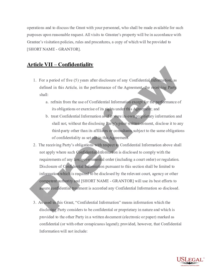 Get Grant Agreement Preview Grant Agreement