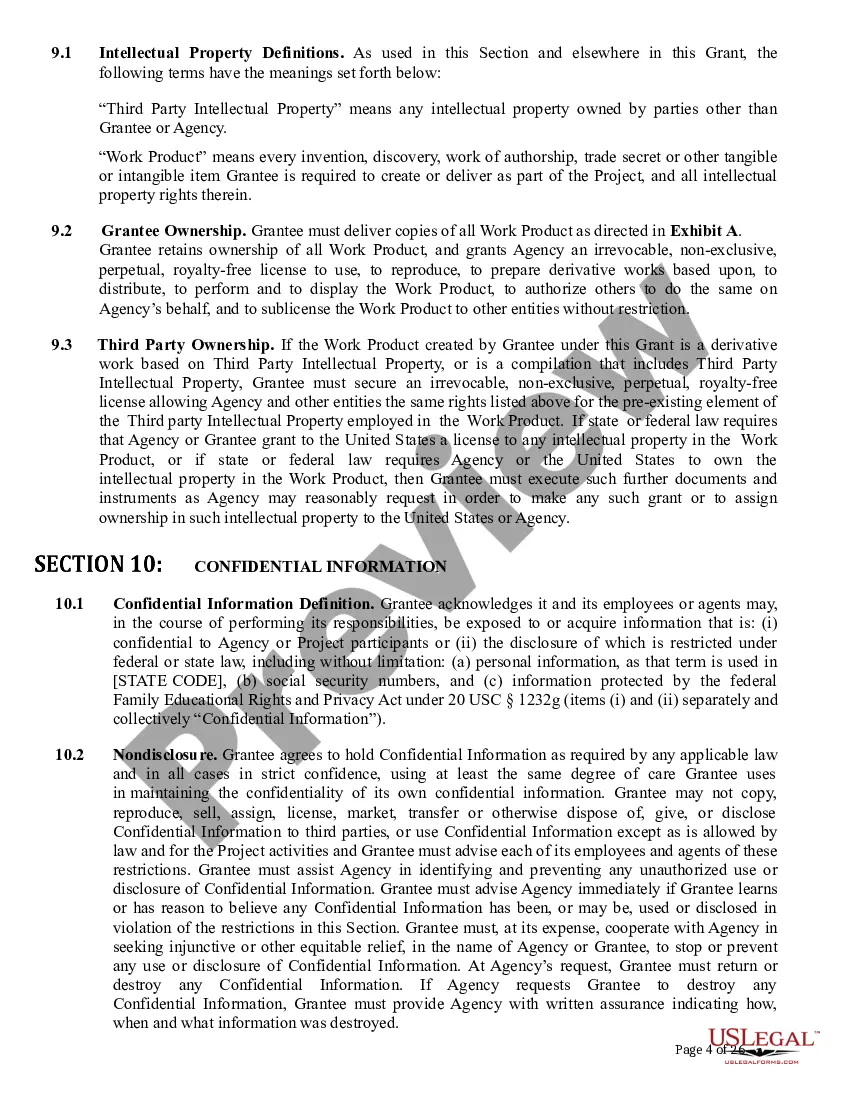 Get Grant Agreement - Attachment A Preview Grant Agreement - Attachment A
