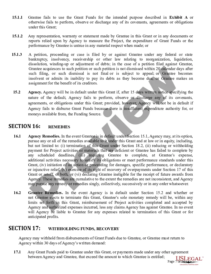 Get Grant Agreement - Attachment A Preview Grant Agreement - Attachment A