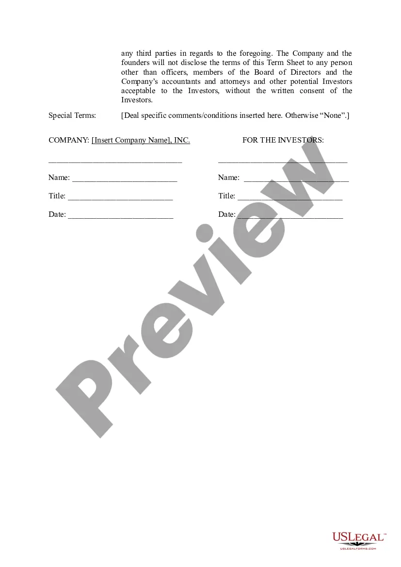 Get Gust Series Seed Term Sheet Preview Gust Series Seed Term Sheet