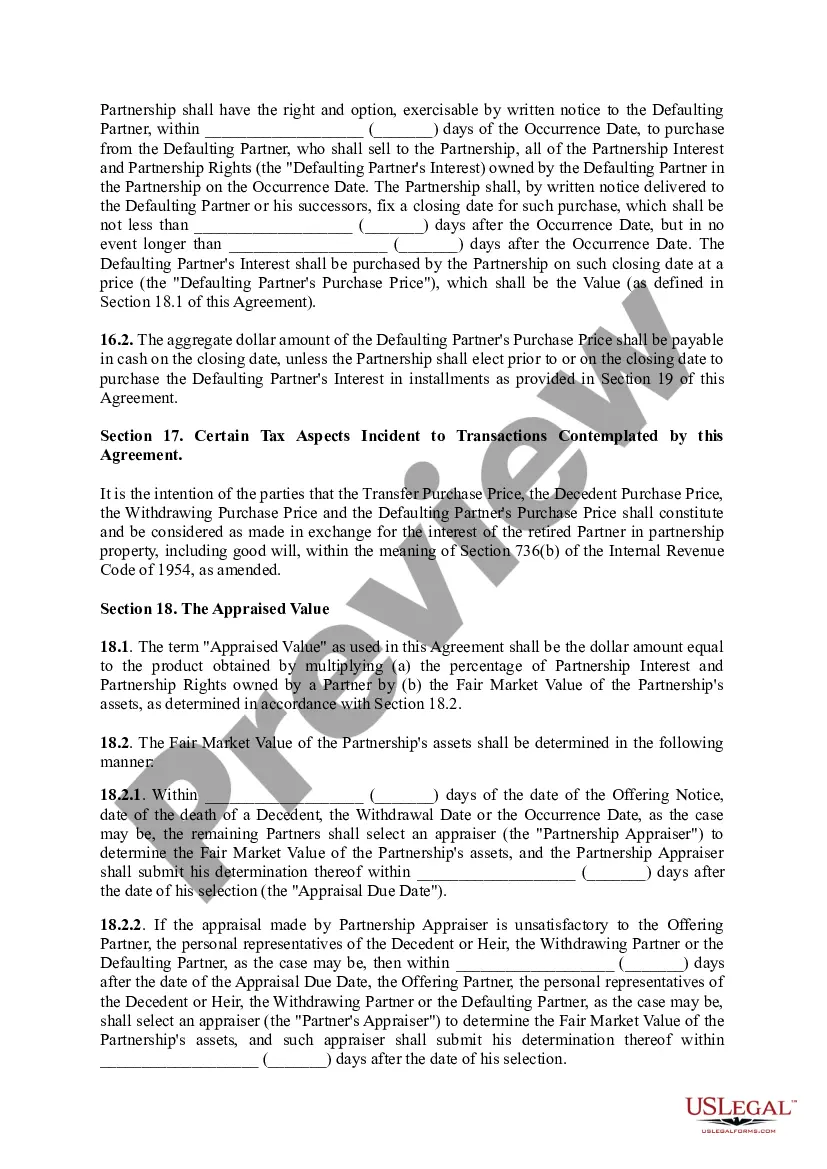 Preview Partnership Agreement