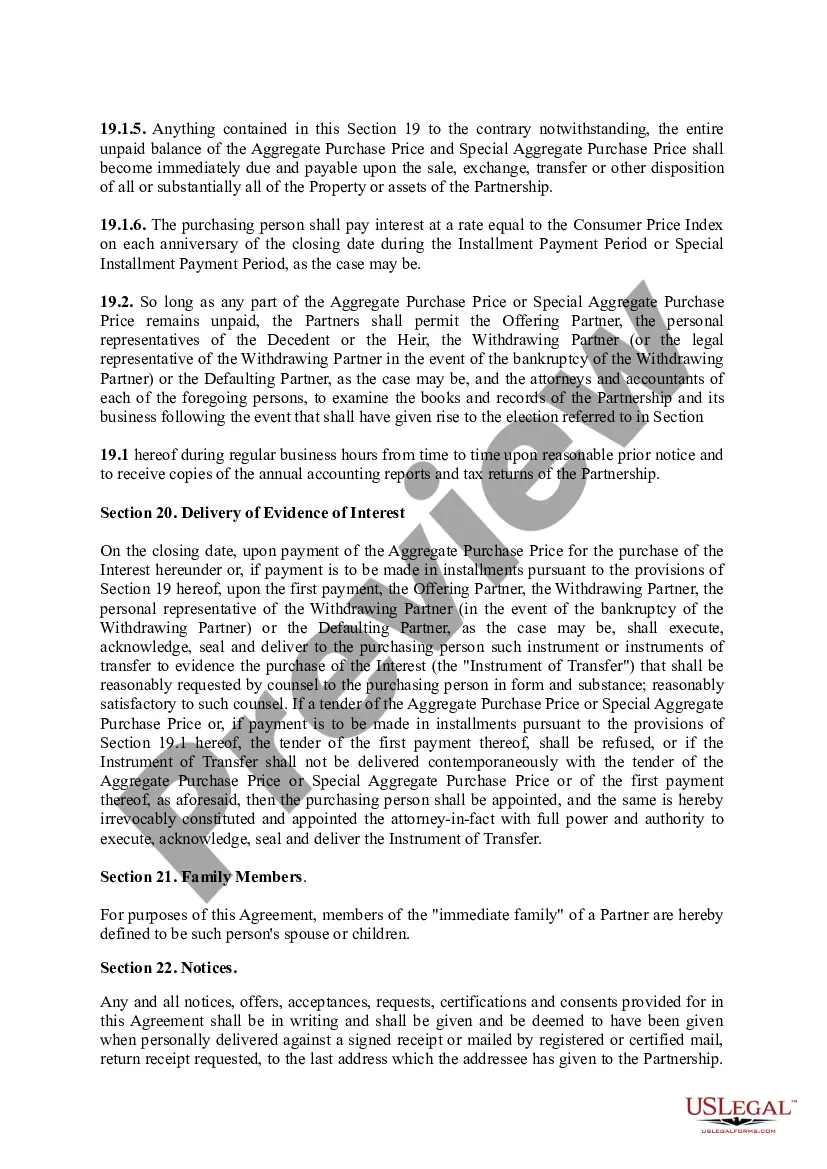 Preview Partnership Agreement