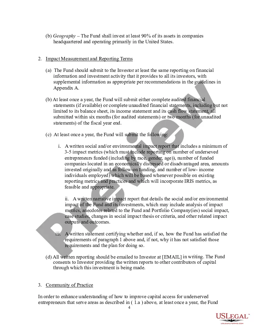 Get Charitability Term Sheet - Kauffman Foundation Preview Charitability Term Sheet - Kauffman Foundation