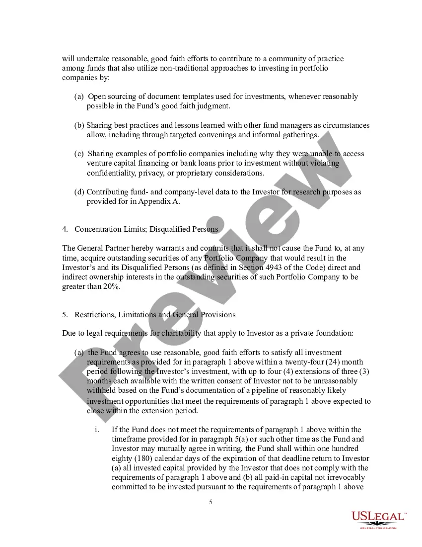 Get Charitability Term Sheet - Kauffman Foundation Preview Charitability Term Sheet - Kauffman Foundation