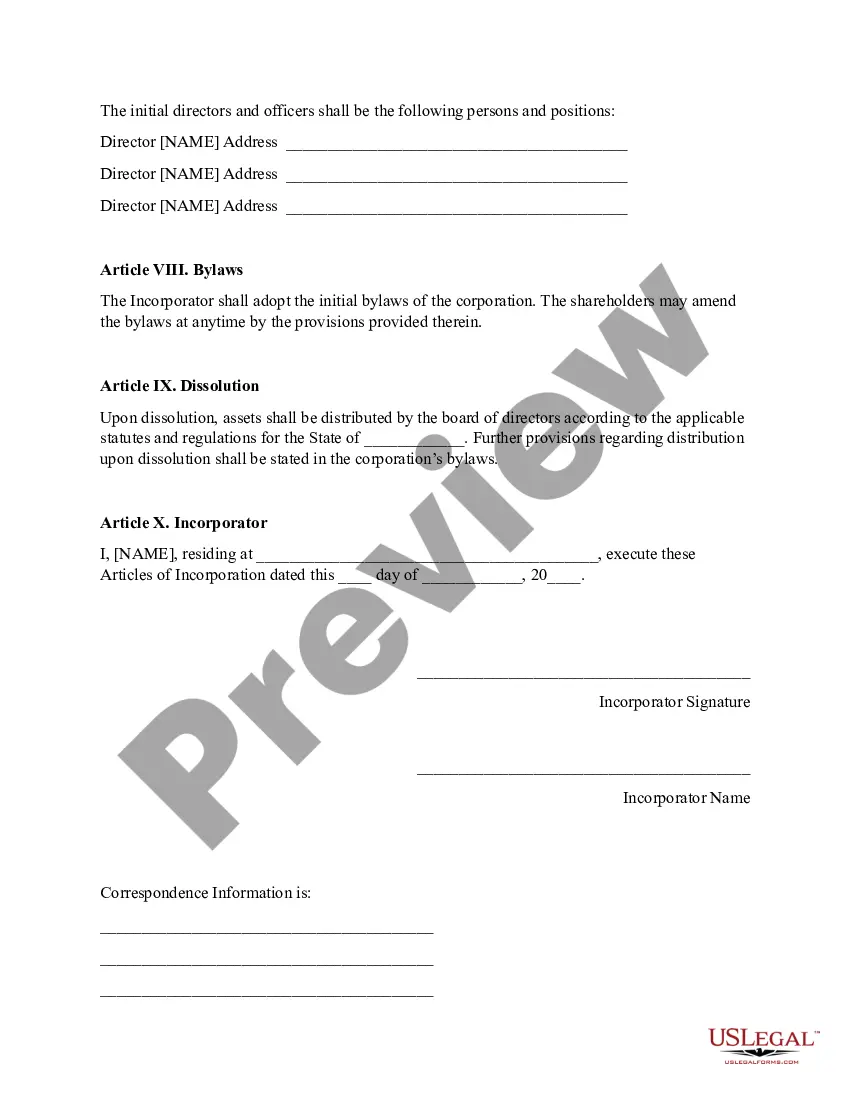 Get Certificate of Incorporation Preview Certificate of Incorporation