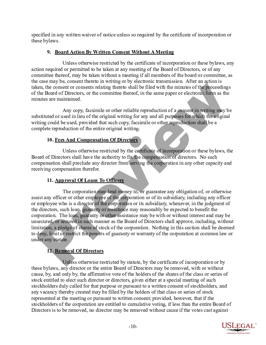 Get Bylaws Preview Bylaws