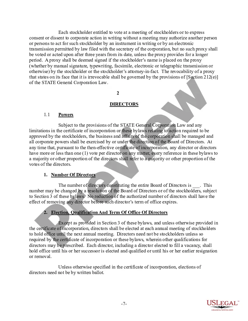 Get Bylaws Preview Bylaws