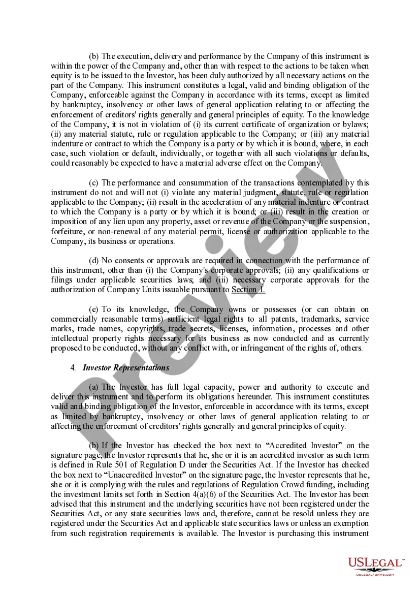 Get Simple Agreement for Future Equity Preview Simple Agreement for Future Equity