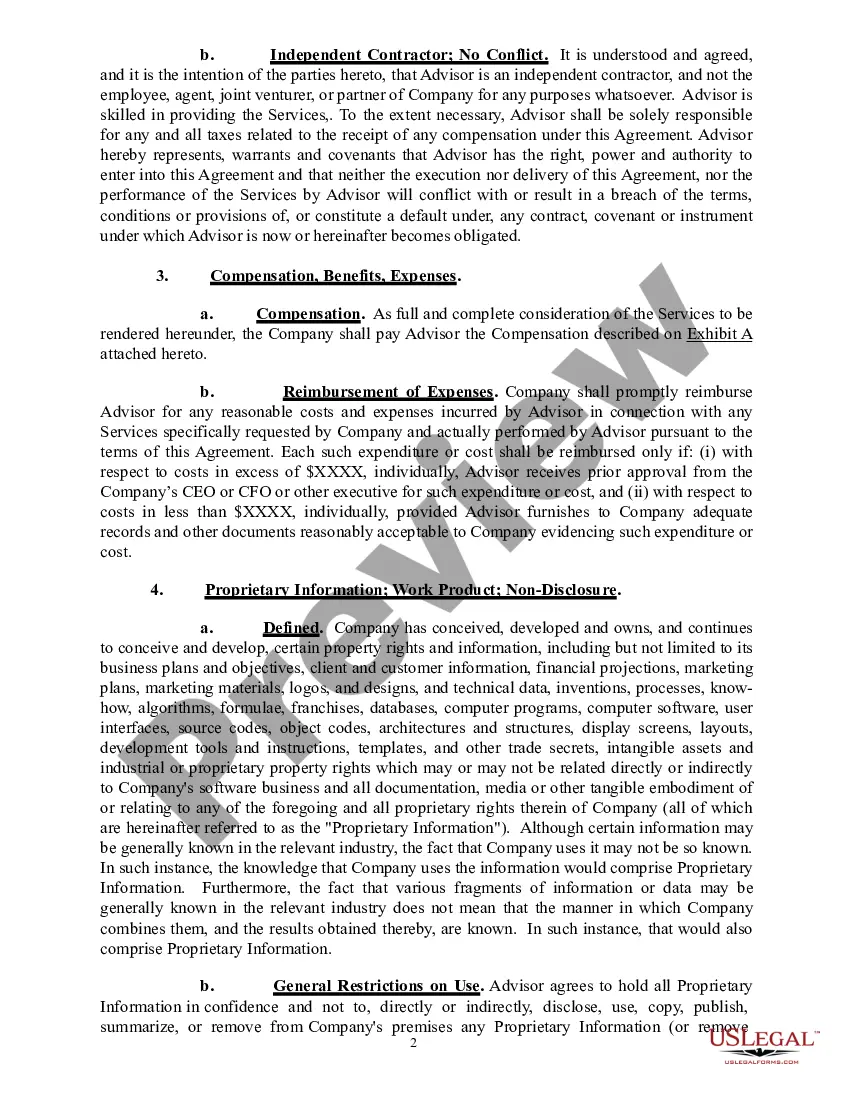 Get Advisory Board Agreement Preview Advisory Board Agreement