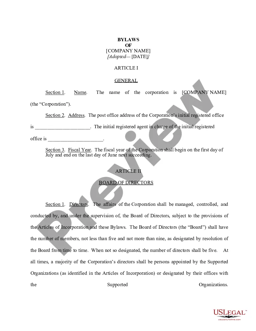 Preview Action by Written Consent in Lieu of Organizational Meeting 