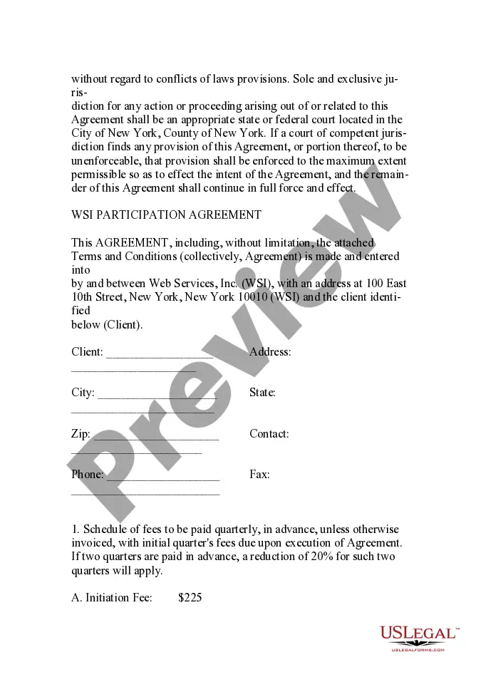 Get Retail Internet Site Agreement Preview Retail Internet Site Agreement