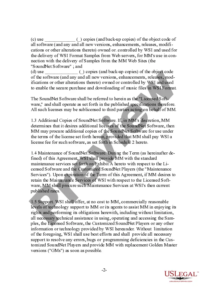 Get Internet Music Distribution and Marketing Agreement Preview Internet Music Distribution and Marketing Agreement