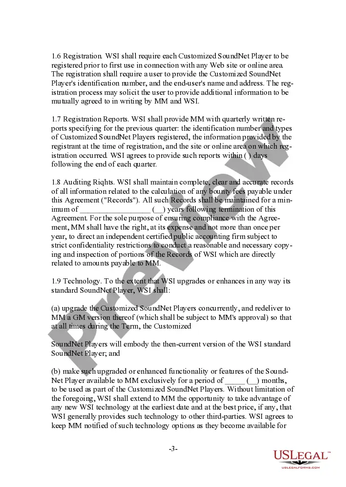 Get Internet Music Distribution and Marketing Agreement Preview Internet Music Distribution and Marketing Agreement