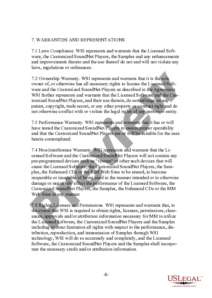 Get Internet Music Distribution and Marketing Agreement Preview Internet Music Distribution and Marketing Agreement
