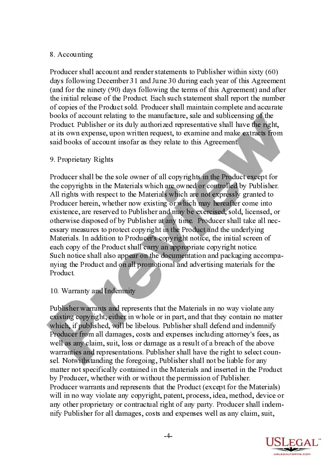 Preview Manuscript License Agreement