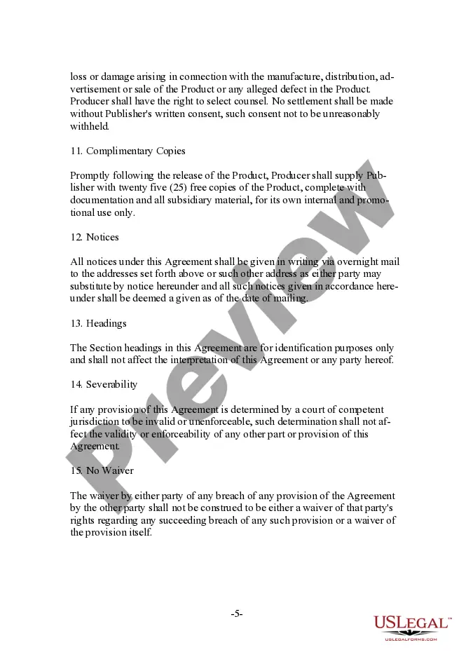 Preview Manuscript License Agreement