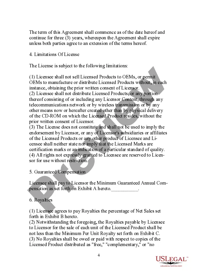 Get Licensor Oriented Content License Agreement Preview Licensor Oriented Content License Agreement