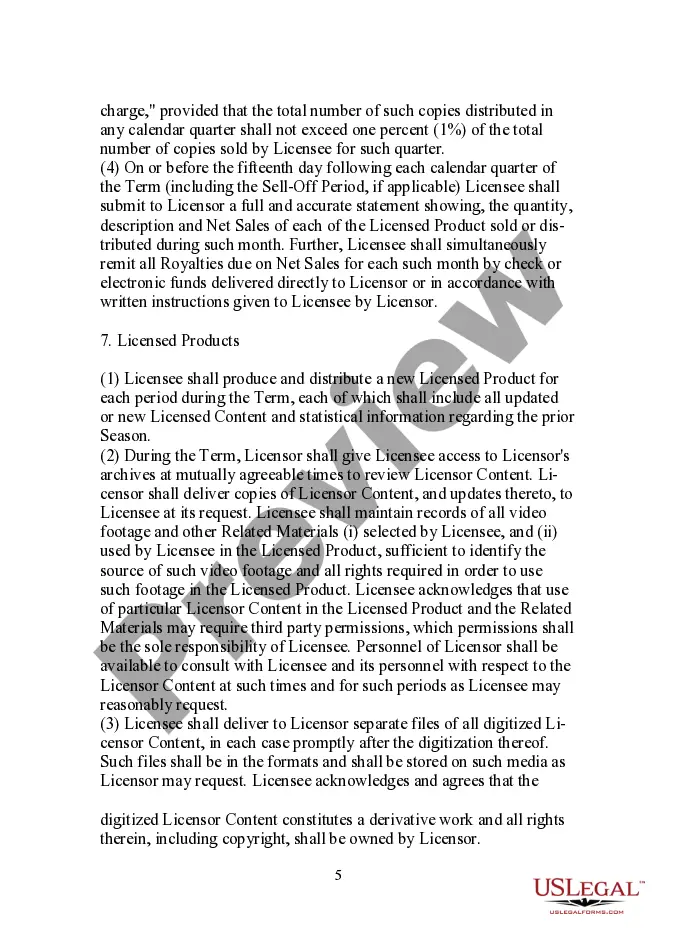 Get Licensor Oriented Content License Agreement Preview Licensor Oriented Content License Agreement