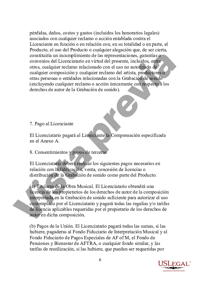 Preview Licencia de pista única