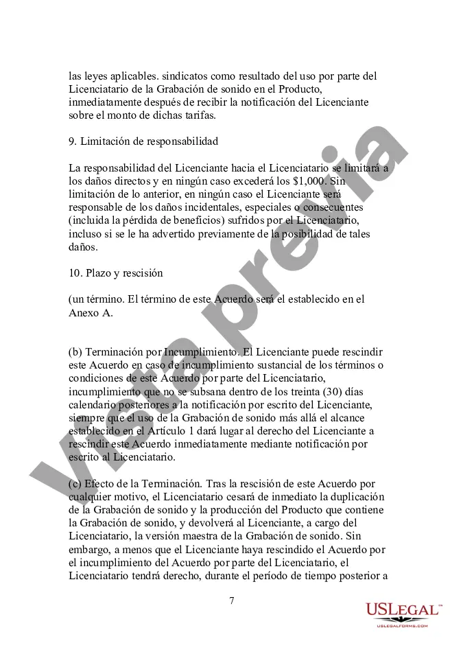 Preview Licencia de pista única