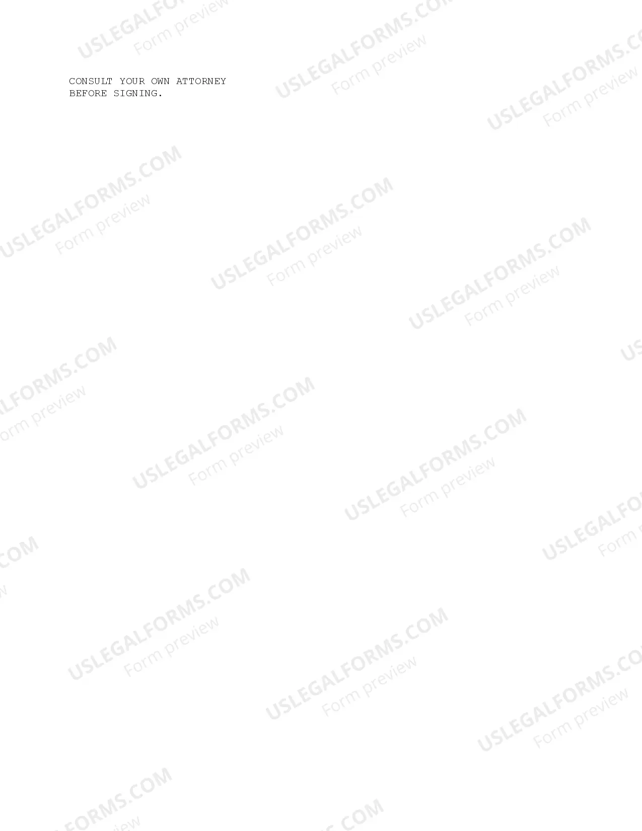 Preview Exclusive Personal Management Agreement