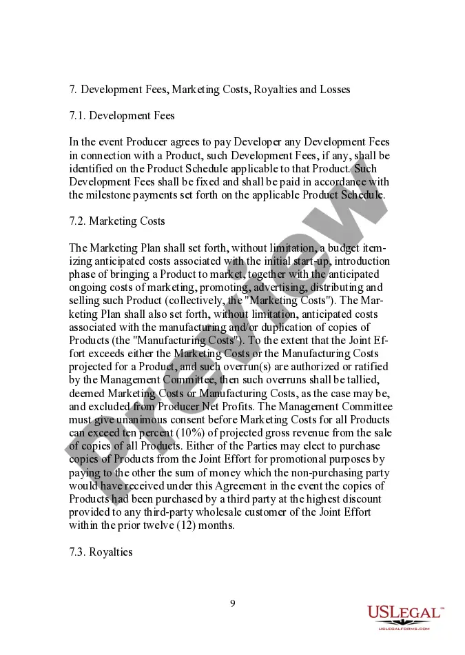 Get Master Joint Development Agreement Preview Master Joint Development Agreement
