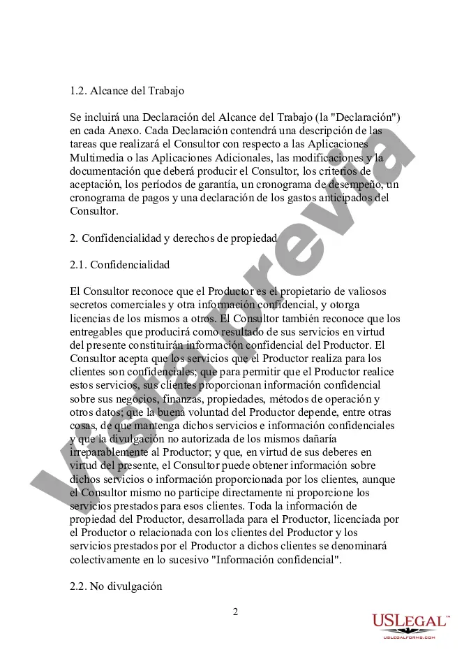 Preview Contrato Marco de Desarrollo Multimedia y Servicios de Consultoría