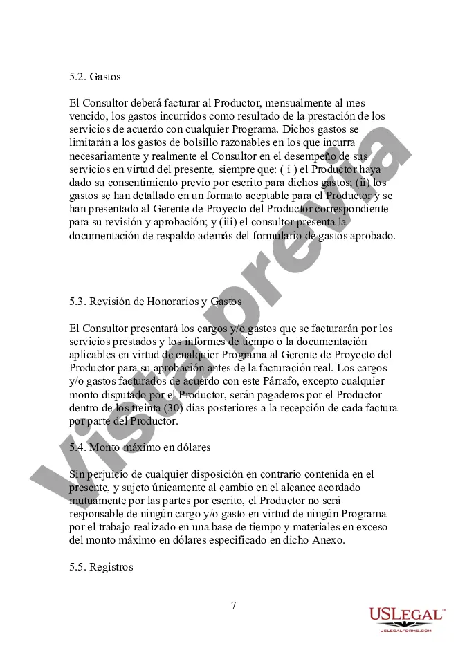 Preview Contrato Marco de Desarrollo Multimedia y Servicios de Consultoría