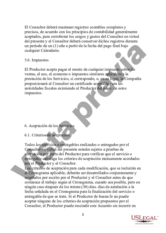 Preview Contrato Marco de Desarrollo Multimedia y Servicios de Consultoría