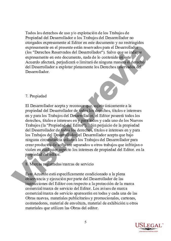 Preview Acuerdo de desarrollo de asociación estratégica para un producto multimedia