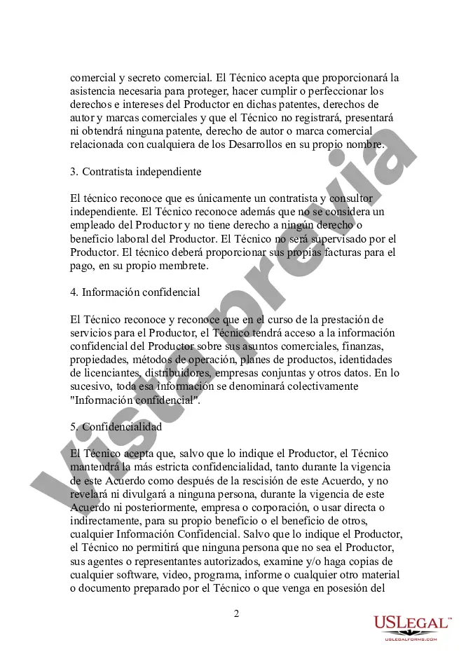 Preview Acuerdo de consultoría independiente