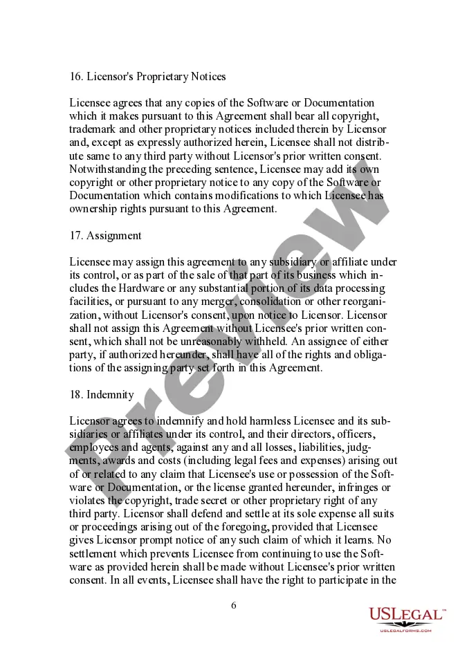 Get Software License Agreement - Broad Preview Software License Agreement - Broad
