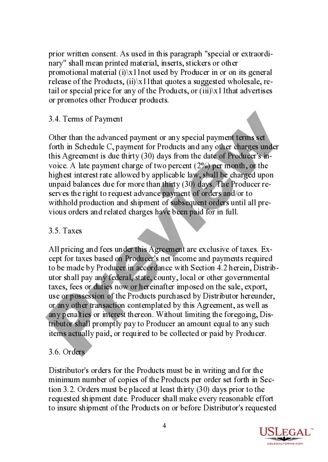 Preview Reseller Distribution Agreement