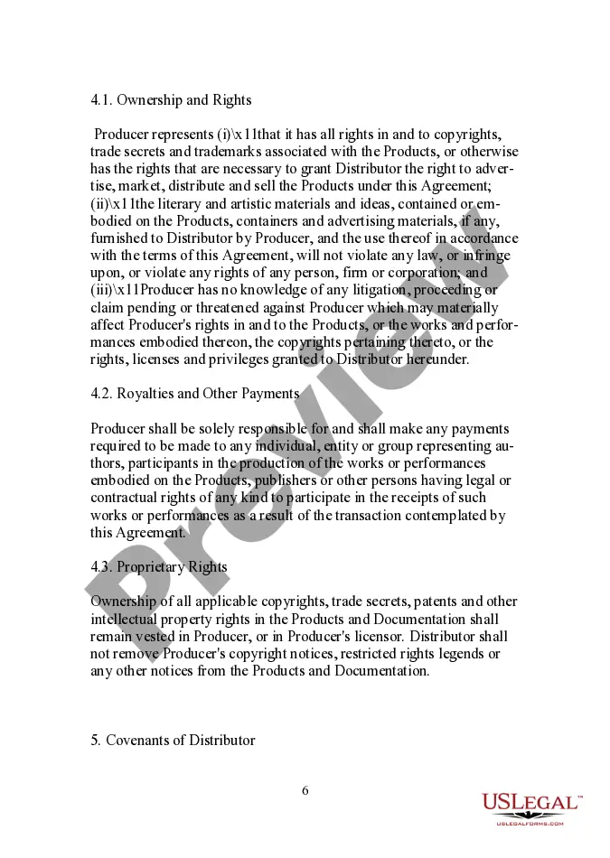 Preview Reseller Distribution Agreement