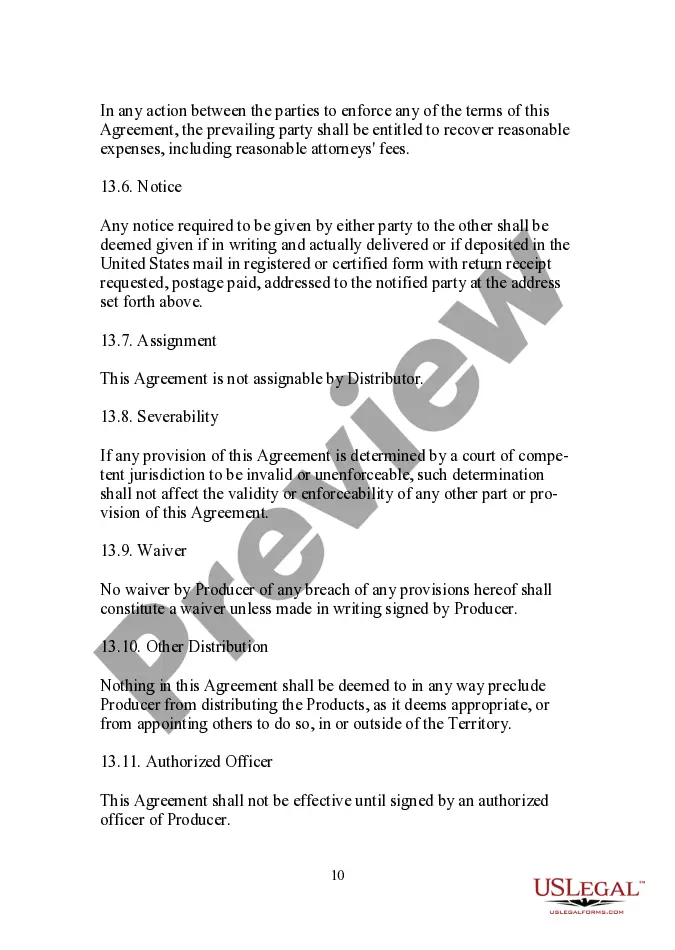 Get Reproduction and Distribution Agreement Preview Reproduction and Distribution Agreement