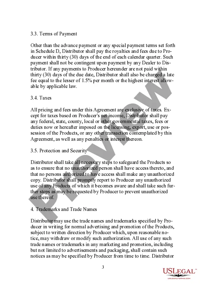 Get Reproduction and Distribution Agreement Preview Reproduction and Distribution Agreement