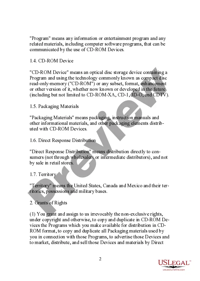 Get Compact Disc (CD) Distribution Agreement Preview Compact Disc (CD) Distribution Agreement