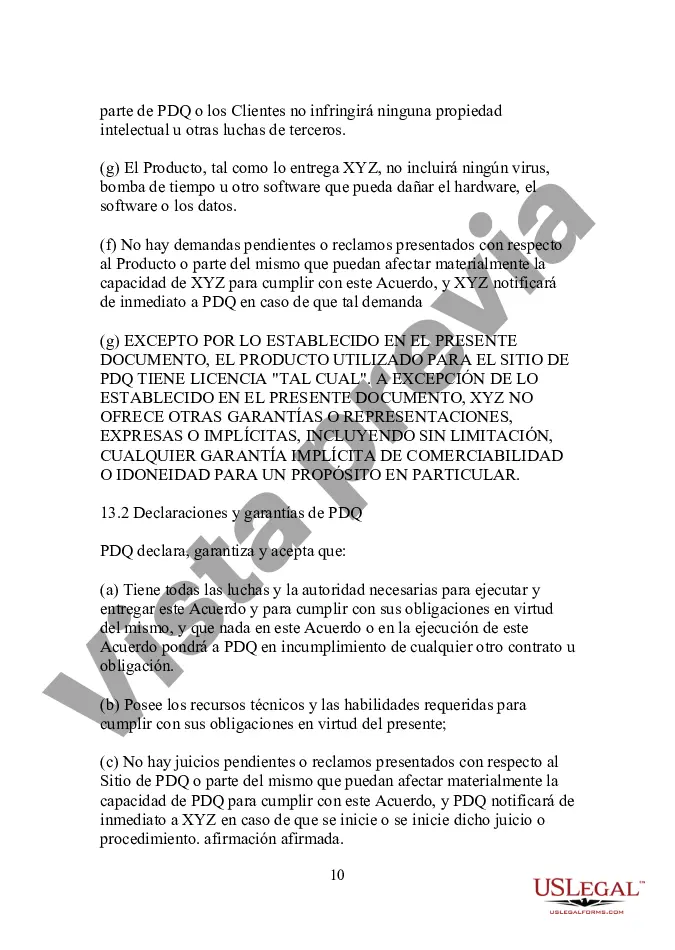 Preview Formulario - Acuerdo de licencia de distribución interactiva