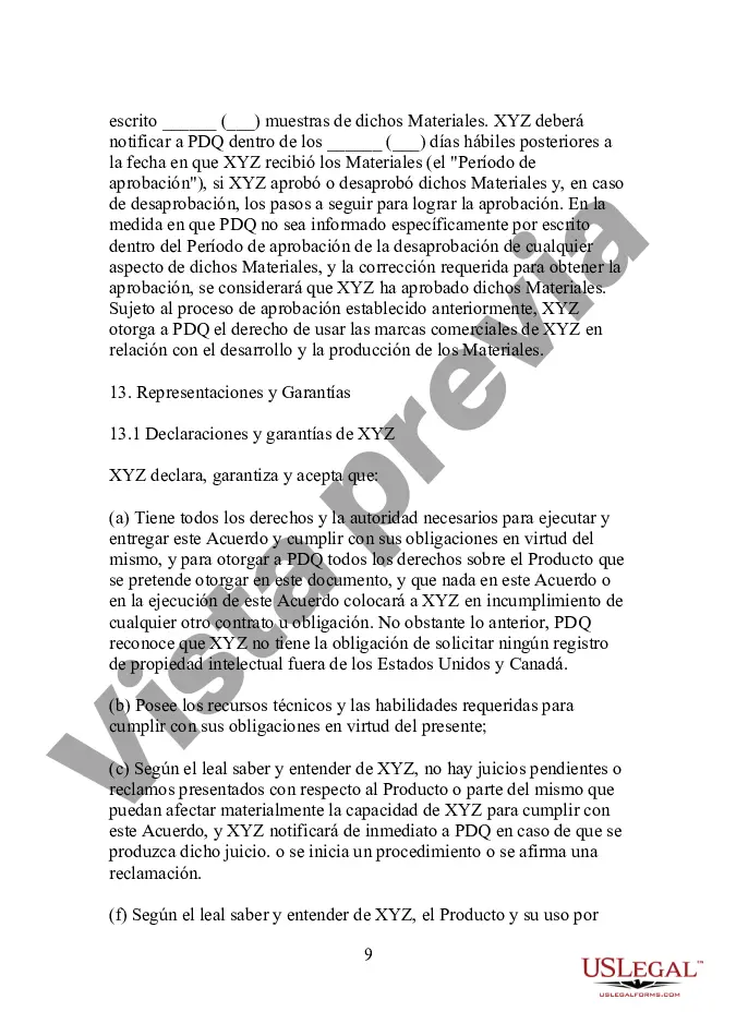 Preview Formulario - Acuerdo de licencia de distribución interactiva