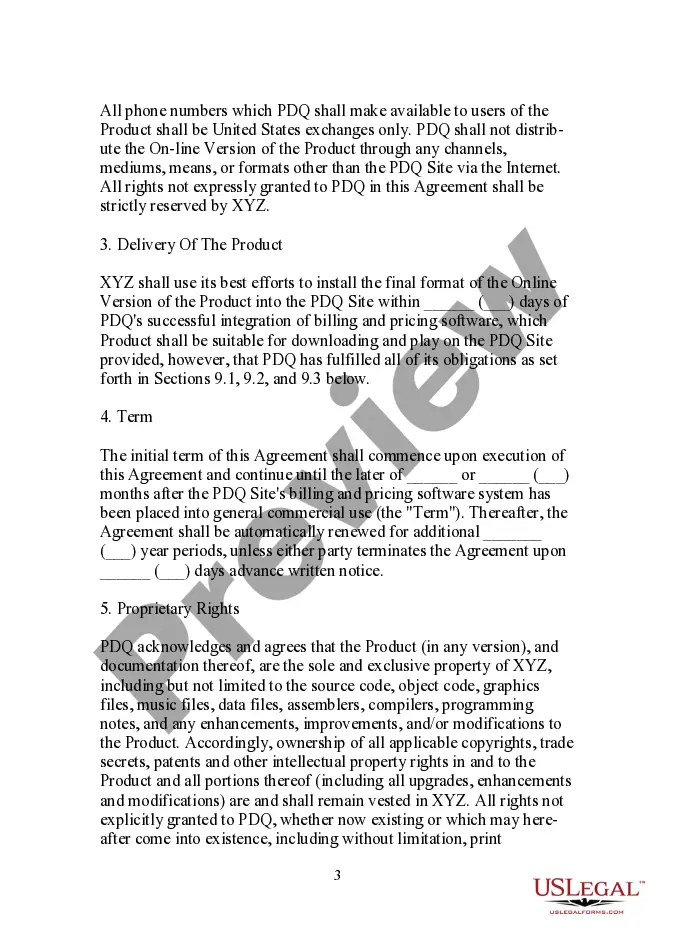 Get Form - Interactive Distribution License Agreement Preview Form - Interactive Distribution License Agreement