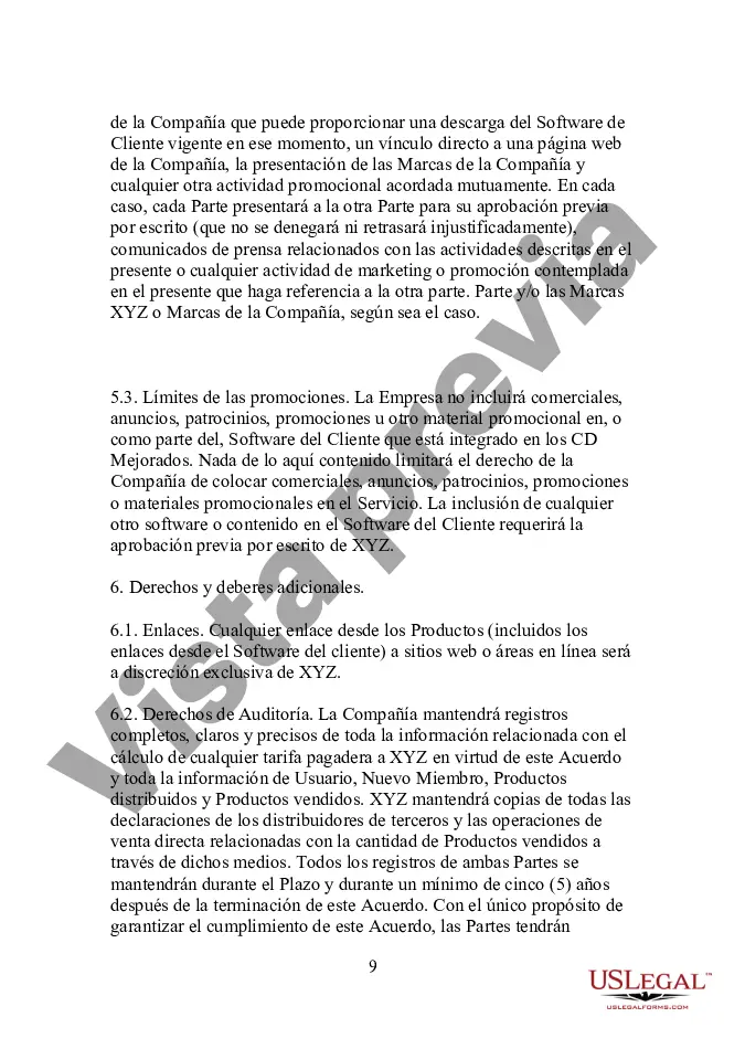 Preview Formulario - Acuerdo de CD mejorado